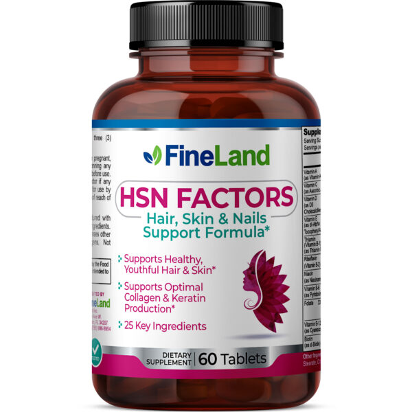 FineLand-HSNBiotin-3DRender-Front HSN Factors - Imagen 1