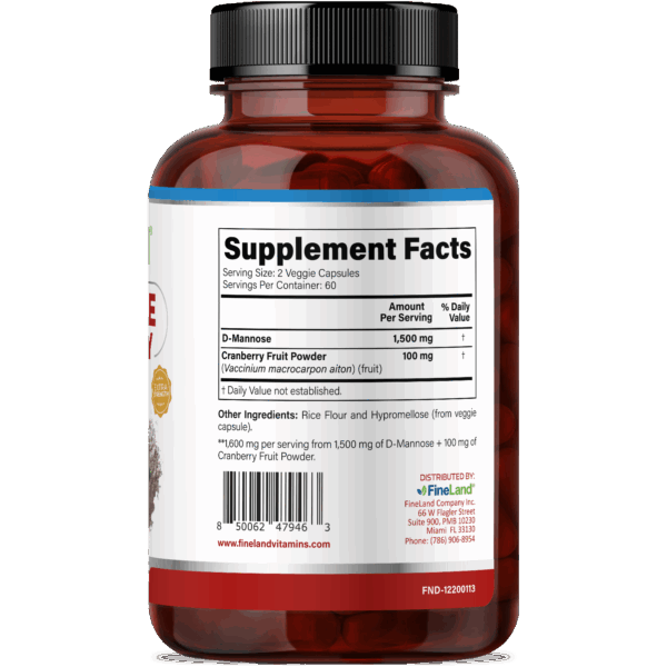 D-Mannose + Cranberry - Imagen 3