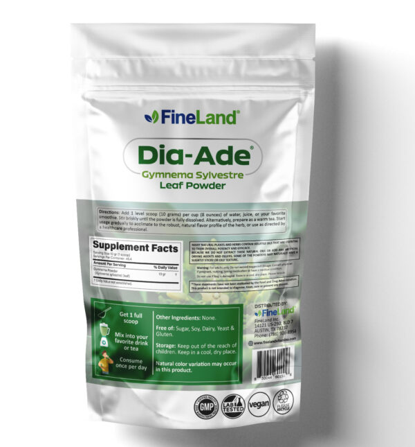 Dia-Ade Gymnema Sylvestre Leaf Powder - Imagen 3