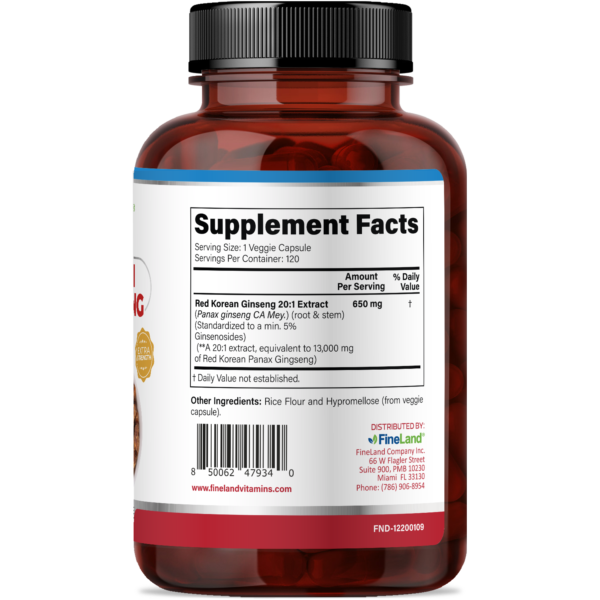 Red Korean Panax Ginseng - Imagen 3